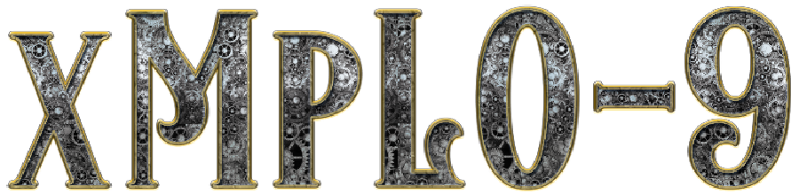 Steampunk 3D Graphic Text v23